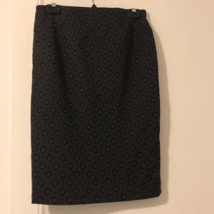 Midi pencil skirt